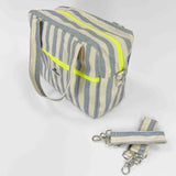 Navy Stripes Autotasche