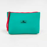 Turquoise Neoprene Handbag